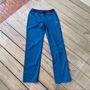 UA Flex2 Scrub Pants Size Small Women blue cabna